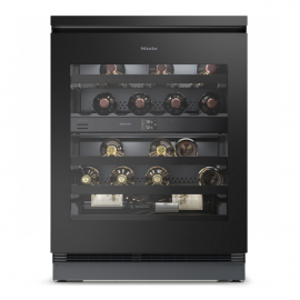 MIELE KWTUS 7074 F Μαύρο Εντοιχιζόμενος Συντηρητής Κρασιών